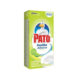 PASTILHA SANIT ADESIVA PATO PURIFIC CITRUS C/3 UN