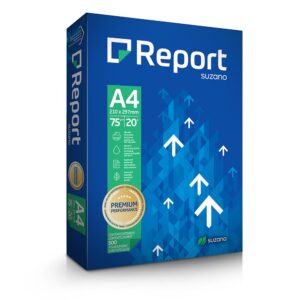 PAPEL A-4 BRANCO REPORT 210X297 75GR
