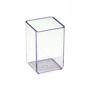 PORTA LAPIS SIMPLES MENNO TRANSP