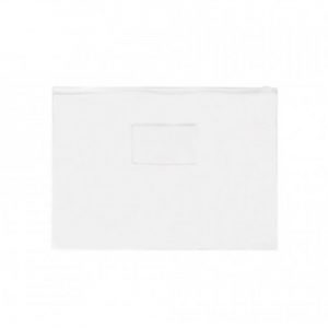 PASTA PLASTICA COM ZIPER INCOLOR DZ32 24,5X33,0 YES