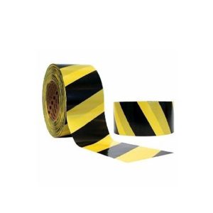 FITA DEMARCACAO AREA ZEBRADA 70MM X 100MT