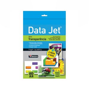 TRANSP JATO TINTA DATAJET A-4 50FLS S/TARJA VISION