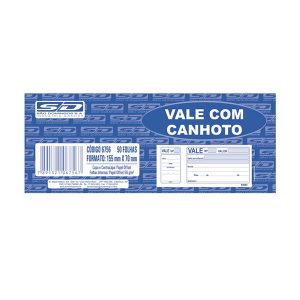 VALE COM CANHOTO 50 FLS S.DOMINGOS