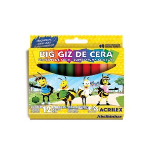 GIZ CERA GIZAO ACRILEX 12 CORES