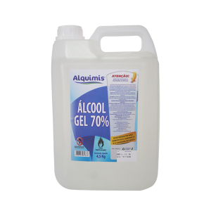ALCOOL GEL 70G ALQUIMIS 05 LTS
