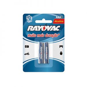 PILHA PALITO AAA ALC RAYOVAC C/2 UN
