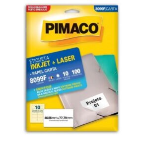 ETIQ PIMACO 8099-F 46,56X77,79 C/10 FLS