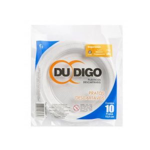 PRATO BOLO 15CM DUDIGO C/10 UN