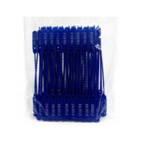 LACRE P/ MALOTE 16 CM AZUL PCT C/100