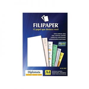 PAPEL FILIPAPER DIPLOMATA 180GR C/50 FL