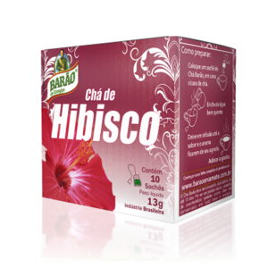 CHA BARAO HIBISCO C/10 UN
