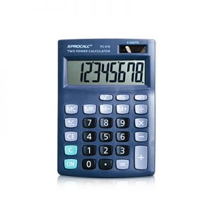 CALC MESA TRULY 08 DIG BATERIA E SOLAR COM VISOR PC818