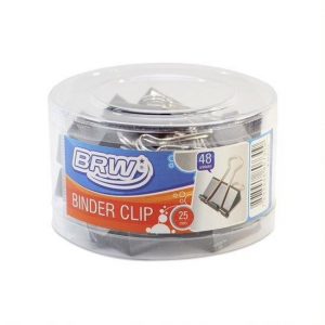 PRENDEDOR PAPEL MED 25MM BRW