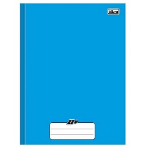 CADERNO UNIV CD BROCHURAO AZL 96 FLS