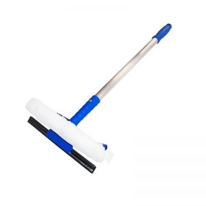 RODO DUPLO LIMPA VIDROS 25CM COM CABO 60CM BRALIMPIA