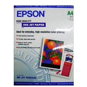 PAPEL GLOSSY PAPER FOTO EPSON A4 95GRS SO41117 C/100 FLS