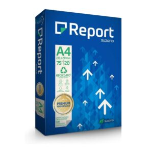 PAPEL A-4 ECOLOGICO ECCO REPORT 75GR C/500