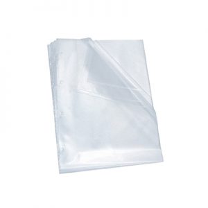 SACO PLASTICO COM 4 FUROS 24X32X0,15 C/50