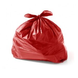 SACO LIXO 30 LTS VERMELHO C/100 0,5 M
