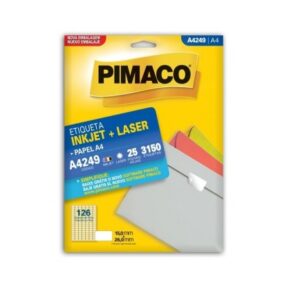 ETIQ PIMACO A4249 15X26 25 FLS