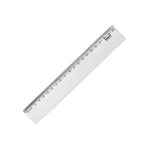 REGUA PLASTICA 20CM WALLEU