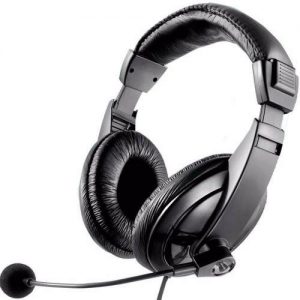 HEADSET USB GIANT C/MICROFONE PRETO PH245 MULTILASER