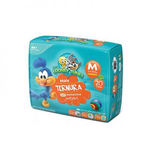 FRALDA BABY LOONEY TUNES JUMBINHO M C/20 UN