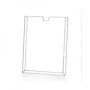 DISPLAY PAREDE A4 COM FILETES E VHB