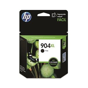 T6M16AB CARTUCHO HP ORIG PRETO 904 XL 21,5ML