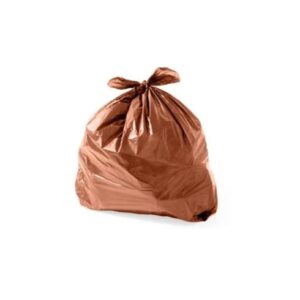 SACO LIXO 200 LTS MARROM C/50 0,10 M