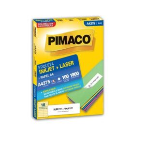 ETIQ PIMACO A4375 32,83X104,50 100 FLS