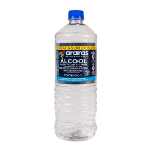 ALCOOL ETILICO ARARAS 70INPM 1 LT