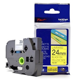 FITA PARA PTOUCH BROTHER TZ651 24MM PTO/AMA