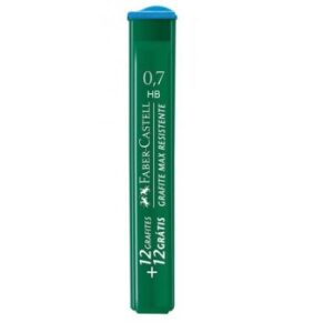 GRAFITE C/12 MINAS 0,7 FABER HB