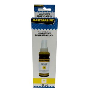 REFIL COMPATIVEL TINTA EPSON T664420 YELLOW 100ML