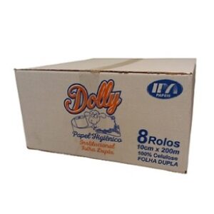 PAPEL HIG ROLAO BCO SECA FOLHA DUPLA PREMIUM 200MT C/8 RLS