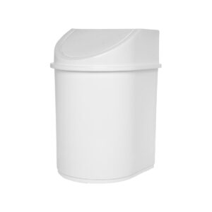 CESTO PLAST LIXO BASC 12 LTS JAGUAR BRANCO