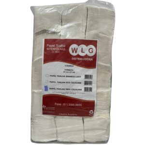 PAPEL TOALHA BCO 100% CELULOSE 20X21 ALPHES C/4.800