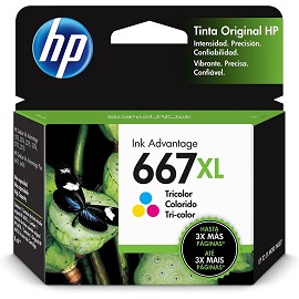 HP3YM80AL CARTUCHO HP ORIG COLOR 667XL 8,0 ML