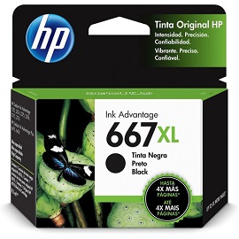HP3YM81AL CARTUCHO HP ORIG PRETO 667XL 8,5 ML