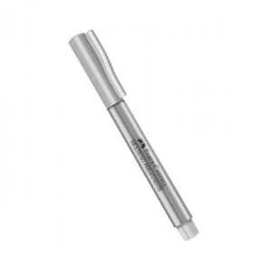 CANETA MARCADOR PERMANENTE FABER PRATA 1.0