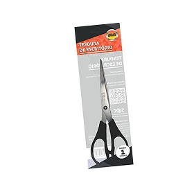 TESOURA GDE LEO E LEO CABO PLASTICO 20 CM