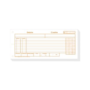 SLIP ROTERMUND CAIXA - DEBITO / CREDITO - LARANJA