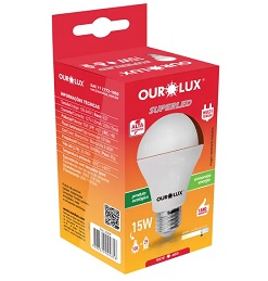 LAMPADA LED OUROLUX BCA 15WATTS