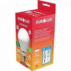 LAMPADA LED OUROLUX BCA 20WATTS