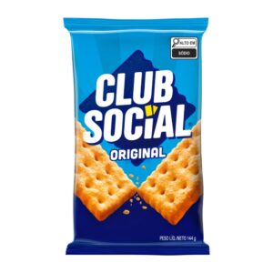 BISCOITO CLUB SOCIAL 144 GRS