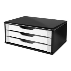 SUPORTE PARA MONITOR MDF COM 3 GAVETAS SOUZA