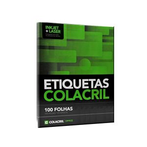 ETIQ LASER COLACRIL C/100 FLS CA4356 25,4X63,5 - 33 P/FL