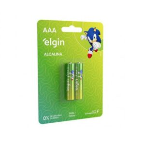 PILHA PALITO AAA ALC ELGIN C/2 UN