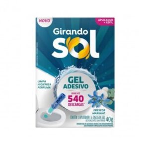 GEL ADESIVO GIRANDO SOL APLICADOR + GEL 40 GRS FRESCOR MARINHO